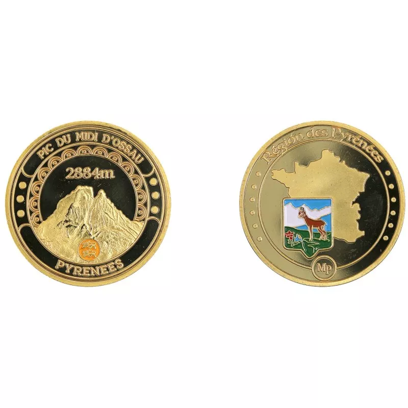 K11125 Medaille 34mm Pic d'Ossau 2885m