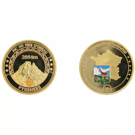 K11125 Medaille 34mm Pic d'Ossau 2885m