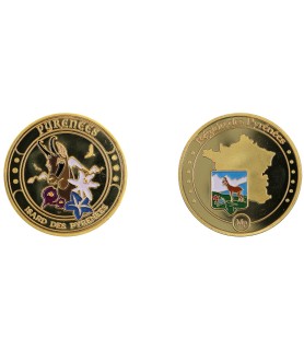 K11102 Medaille 34mm Isard des Pyrénées