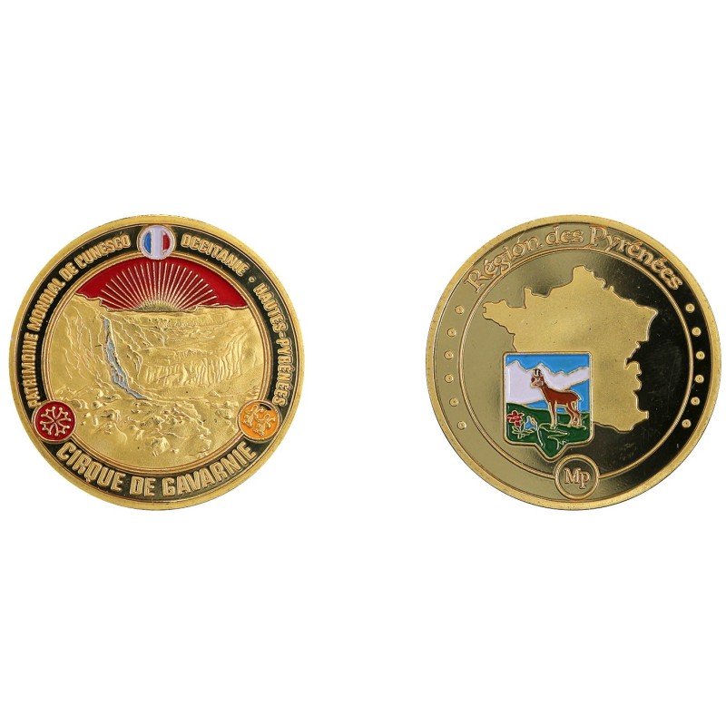 K1110 Medal 34mm Cirque de Gavarnie