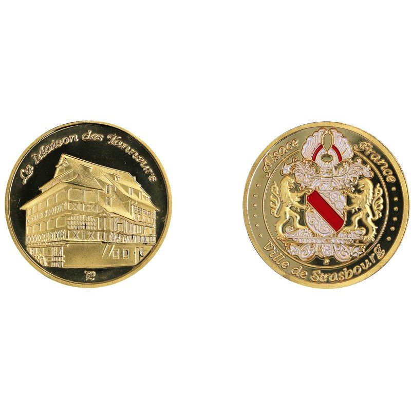 D1135 Medal 32 mm Strasbourg Maison