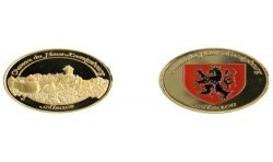 D1140 Medal 32 mm Alsace Chateau Du Haut
