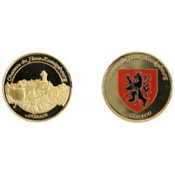 D1140 Medaille 32 mm Région:Alsace Chateau Du Haut