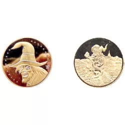 D11100 Medal 32mm Sorciere
