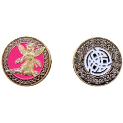 D1198 Medaille 32mm Fee Rose