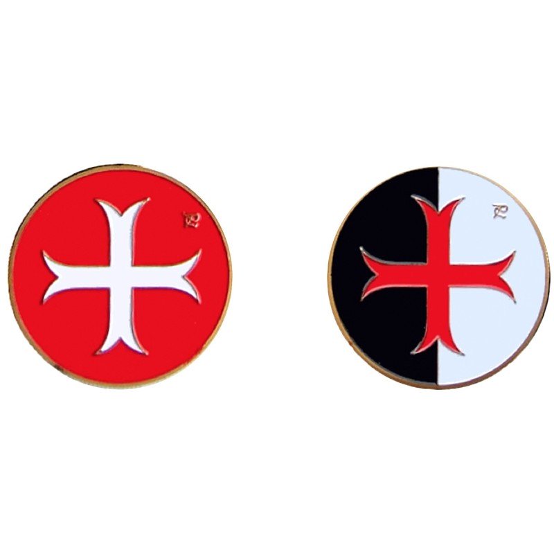D11101 Medal 32mm Croix Templier