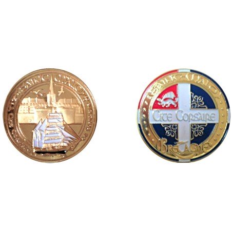 D11397 Medaille 32mm St Malo La Cite Corsaire