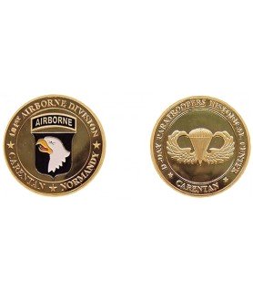 D11165 EXCLUSIVITE CLIENT Vente uniquement en Magasin
Medaille 32 mm Carentan Logo 101St + Paratroopers
