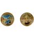 D11342 Medaille 32mm Animeaux Marins La Baleine