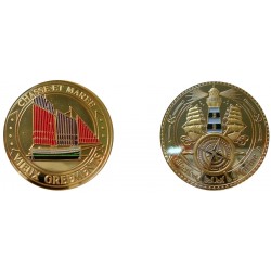 D11354 Medal 32 mm Collection Bateaux Chausse Et Maree