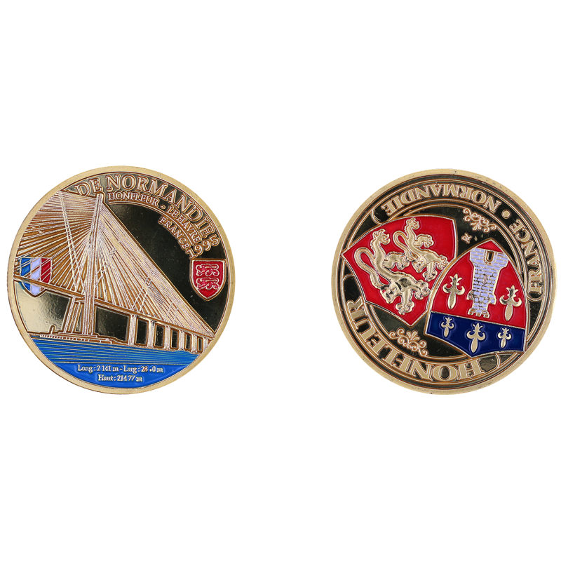 D11486 Medaille 32 mm Pont de Normandie