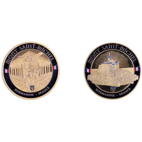 F1115 Medal 70mm Mont Saint Michel