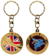 PCDD8 Keychain Round Pegasus Bridge