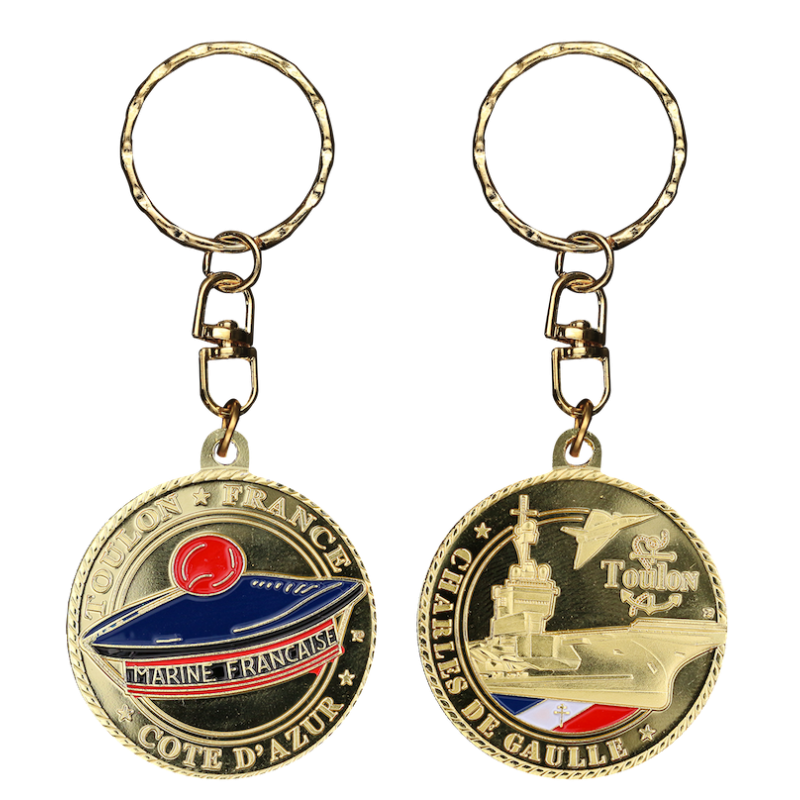 PC001 Keychain Round Toulon