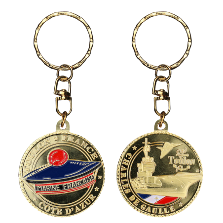 PC001 Keychain Round Toulon