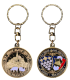 PC076 Keychain Round Msm Moutons