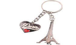  Pc Coeur Noir Tour Eiffel 3D - PC095 - 7,00 €