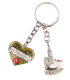 PC133 Key Ring Heart Gold Strasbourg