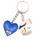  Key Ring Heart 3D Blue Alsace PC141 7,00 €