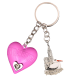  Key Ring Heart 3D Pink Strasbourg PC143 7,00 €