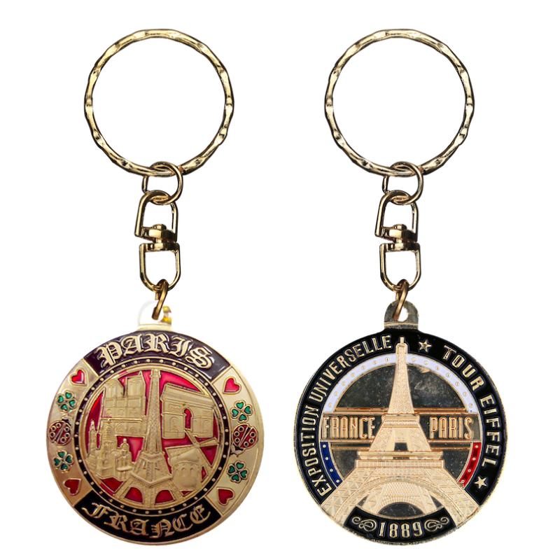 PC004 Keychain Round 5 Monuments