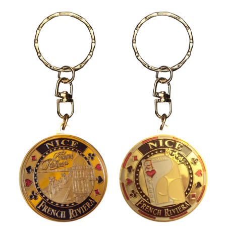 PC059 Keychain Round Nice Ace Nice