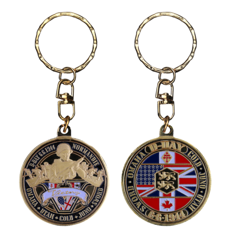 PCDD5 "Keychain Round ""V"" De Victory"