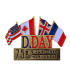 344_75 Pins D-Day Drapeaux France  Canada  USA  UK 
Edition spéciale 75éme Anniversaire