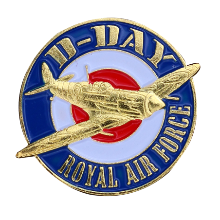 PDD11 Badges Spitfire R.A.F. With Butterfly Clutch