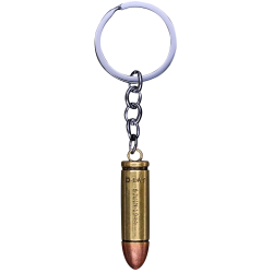 591 Gun Bullet Keychain