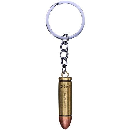 591 Gun Bullet Keychain