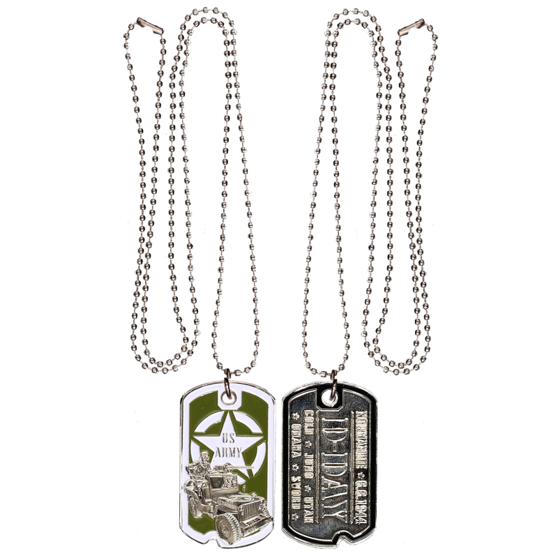 DT3 Dog Tag Jeep Wwii