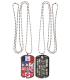 DT4 Dog Tag Drapeaux Allies