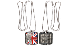 DT7 Dog Tag U.K. Army