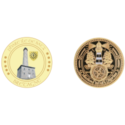 D11243 Medaille 32 mm Bretagne Phare Ile De Batz Medaille