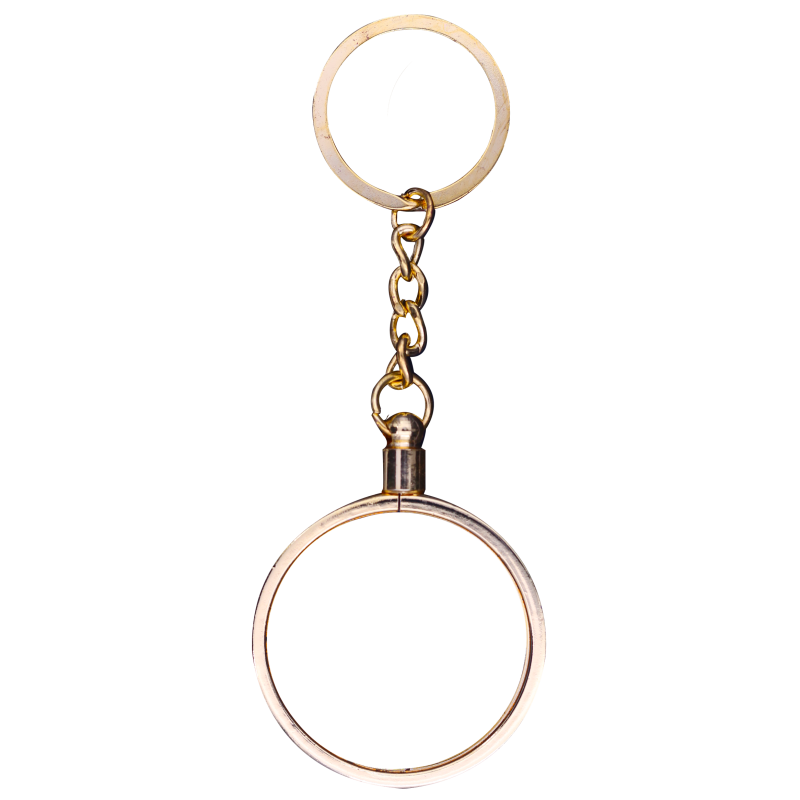 CPS34 Coin Keychain adapter 34 mm Diameter GOLD