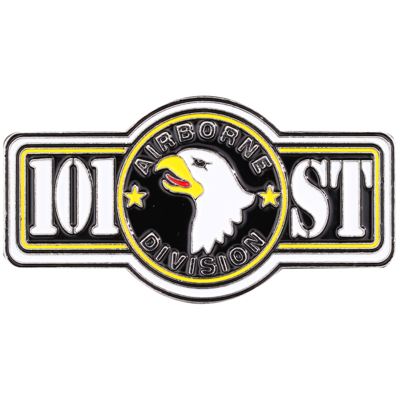 MN13 Magnet Metal D Day 101St Airborne + Plaque