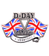 MN16 Magnet Metal D Day Flags U.K. X2