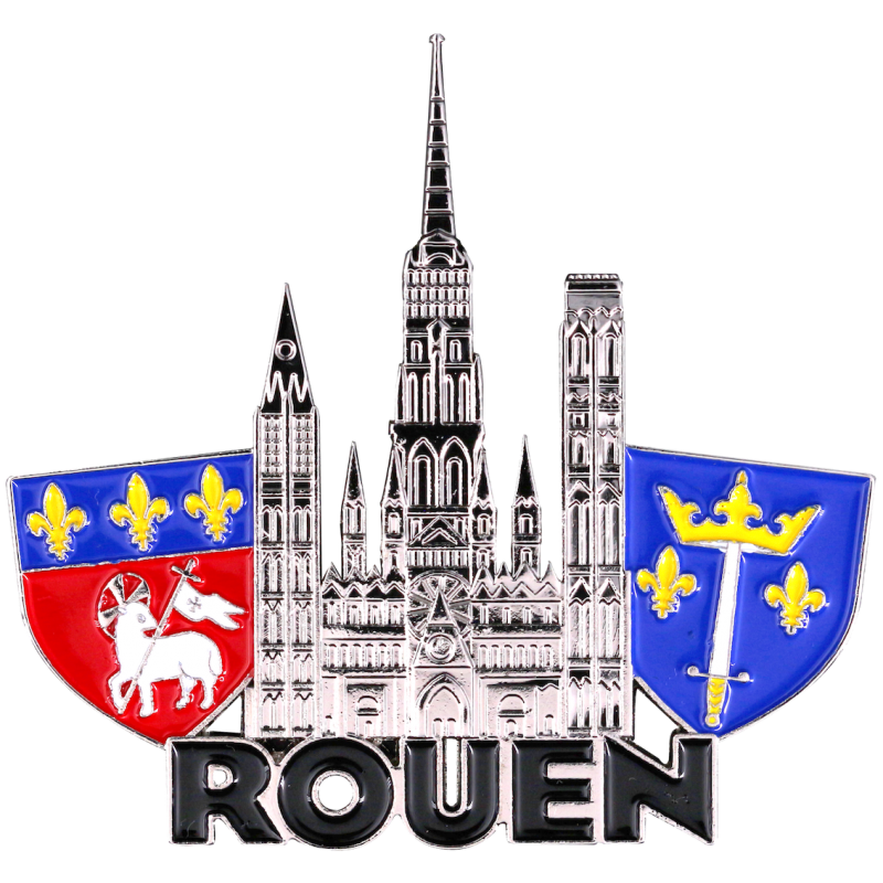 MN55 Magnet Metal Cathedrale Rouen