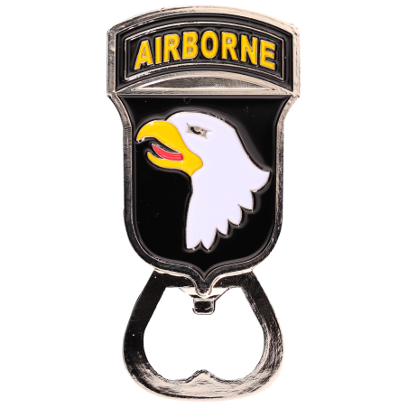 MN9 Magnet Metal D Day bottle opener 101St Airborne