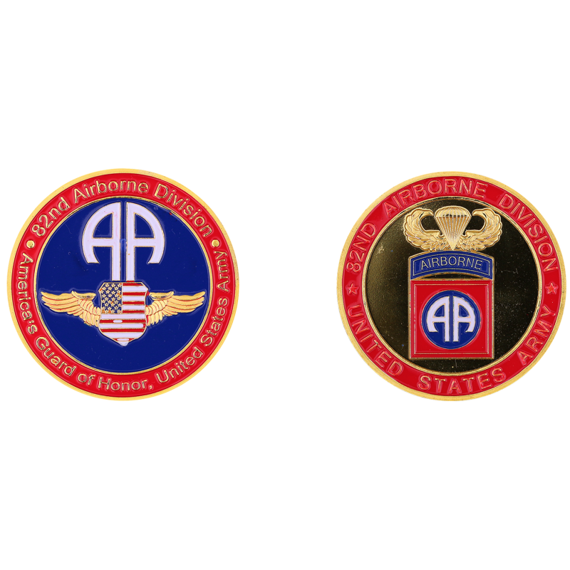 E1156 Medal  40 mm 82 ND AIRBORNE