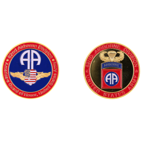 E1156 Medal  40 mm 82 ND AIRBORNE