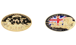 E1132 Medaille 40 mm Vintage Sword Beach