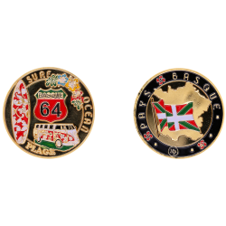  Medal 34mm Visual surfing of Pays Basque K11196 5,00 €