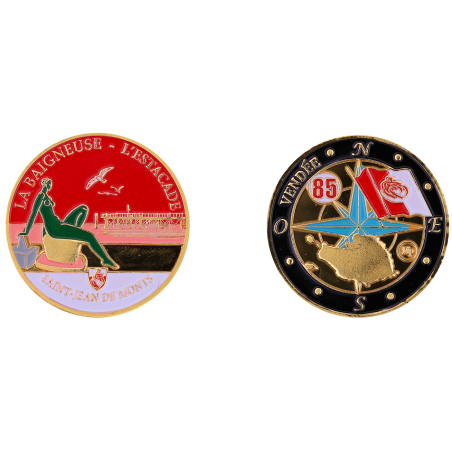  Medal 34mm La Baigneuse l'Estacade of Vendée K11165 5,00 €