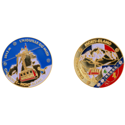  Médaille 40 mm Chamonix Aiguille du Midi - E1183 - 6,00 €