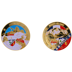  Médaille 40 mm Chamonix Montenvers - E1180 - 6,00 €