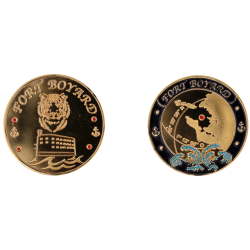  Medal 34mm FORT BOYARD  GOLD Tiger K11151 5,00 €