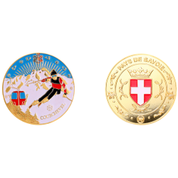 Médaille 40 mm Courchevel