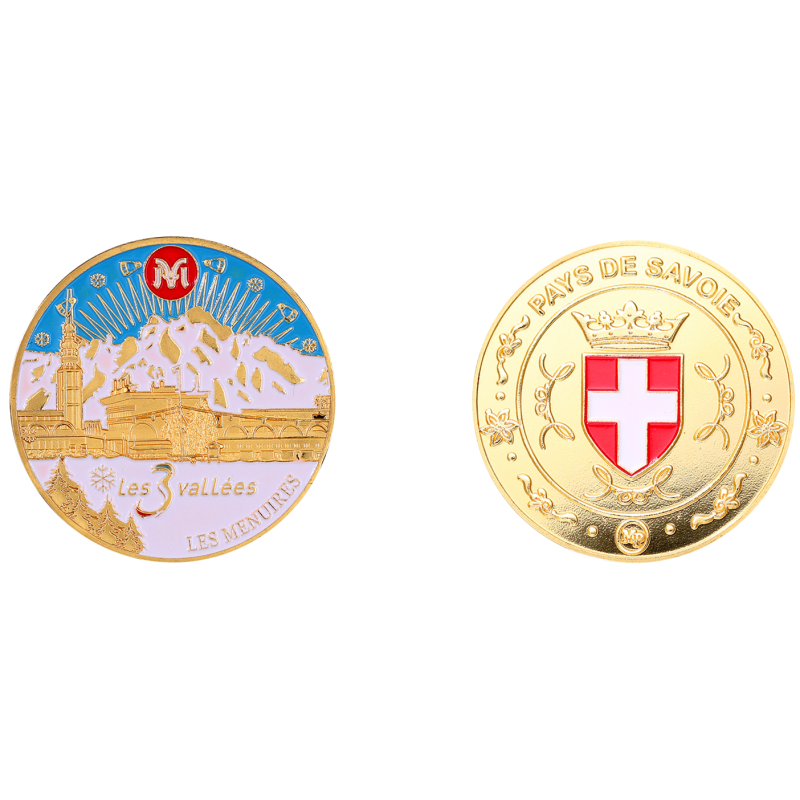  Médaille 40 mm Les Menuires - E1161 - 6,00 €